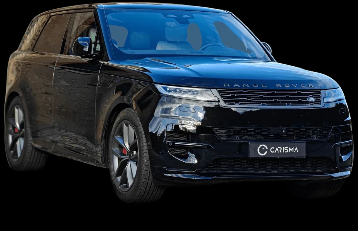 Range Rover Sport noir importé de Suède, plaque Carisma