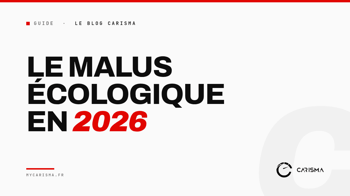 Le malus écologique 2026 expliqué : barème CO₂ et carte grise
